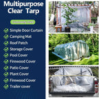 10x13FT Waterproof PE Rain Cloth